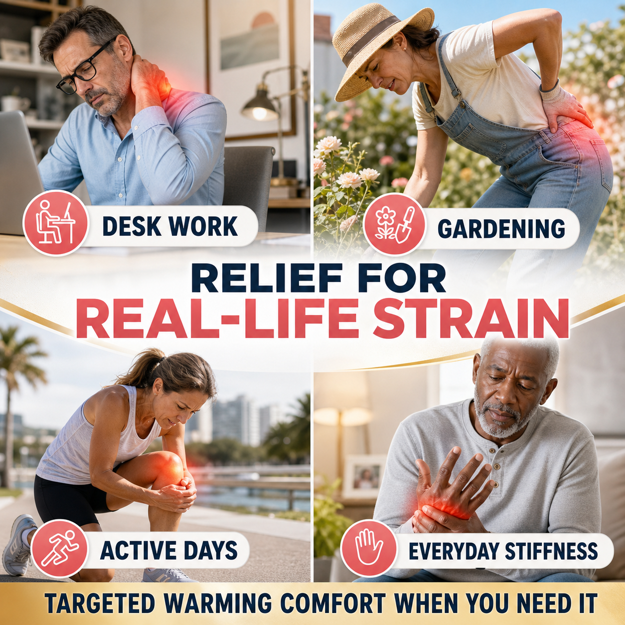 Fast-Acting Warming Muscle & Joint Relief Gel-CU