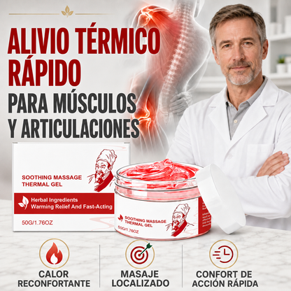 Gel Térmico para Masaje Muscular y Articular | Soothing Massage Thermal Gel-CU