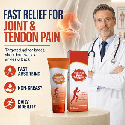 Chondroitin Joint Comfort Gel – Fast-Absorbing Cooling Massage Gel for Knees, Shoulders, Back & More-CU