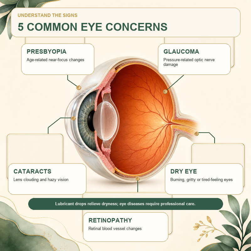 Single Use Repair Eye Drops – Soothe Red Eyes, Fix Blurry Cloudy Vision, Gentle Support for Cataract & Glaucoma-CU
