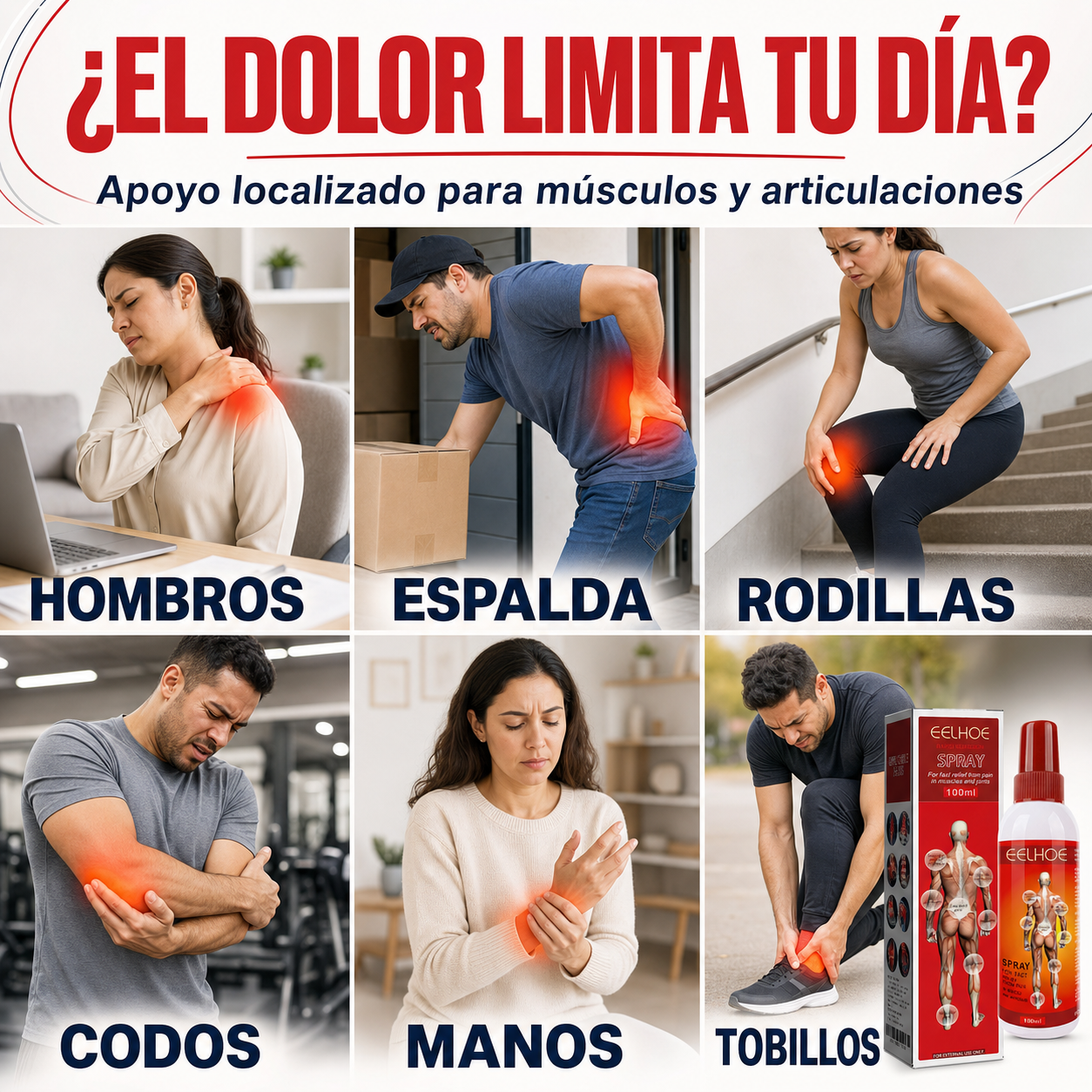 Nutritional Joint Spray — Alivio Rápido para Músculos y Articulaciones-CU