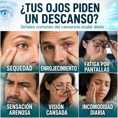 Gotas Oculares Hidratantes HOUKEA – Confort Refrescante para Ojos Secos, Rojos y Cansados-CU