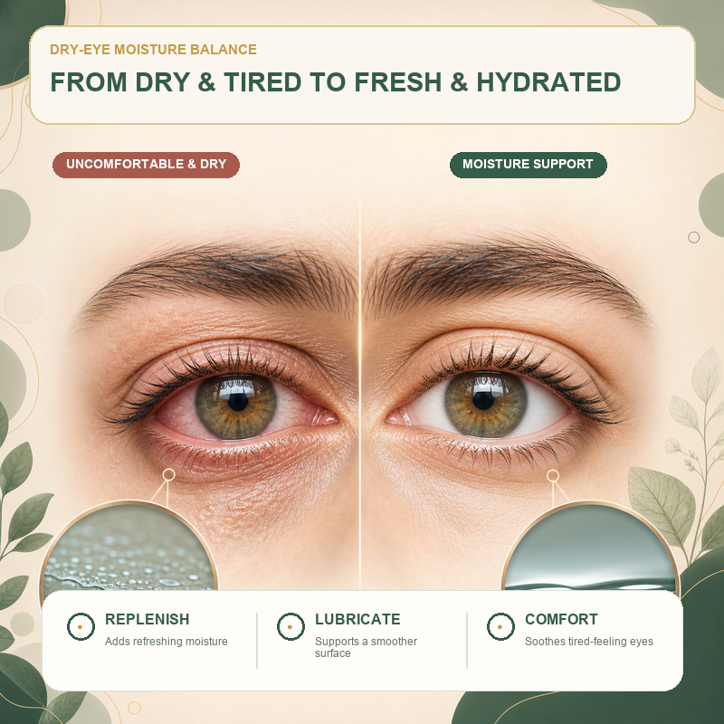 Single Use Repair Eye Drops – Soothe Red Eyes, Fix Blurry Cloudy Vision, Gentle Support for Cataract & Glaucoma-CU