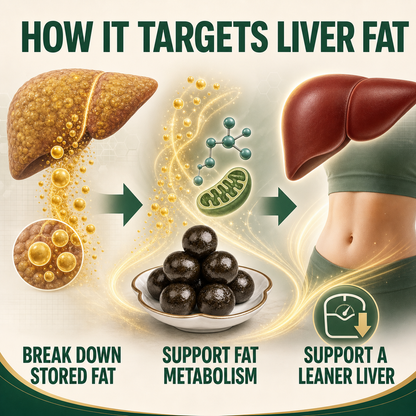 TARGET LIVER FAT. SUPPORT A HEALTHIER WEIGHT-CU