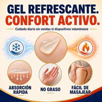 Gel de Condroitina para Articulaciones – Gel Refrescante de Rápida Absorción para Rodillas, Hombros y Espalda-CU