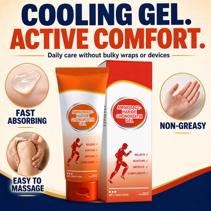 Chondroitin Joint Comfort Gel – Fast-Absorbing Cooling Massage Gel for Knees, Shoulders, Back & More-CU