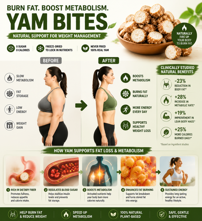 Crispy Yam Bites | Plant-Powered Crunch for Everyday Balance-CU