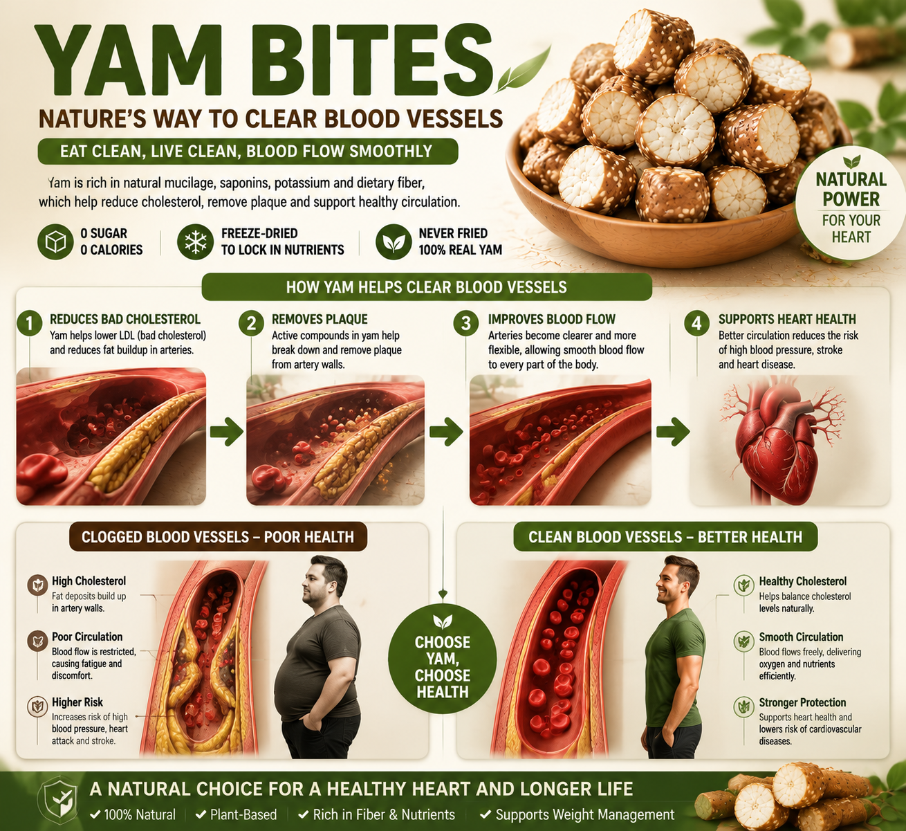 Crispy Yam Bites | Plant-Powered Crunch for Everyday Balance-CU