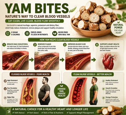 Crispy Yam Bites | Plant-Powered Crunch for Everyday Balance-CU
