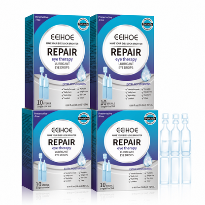 Single Use Repair Eye Drops – Soothe Red Eyes, Fix Blurry Cloudy Vision, Gentle Support for Cataract & Glaucoma-CU
