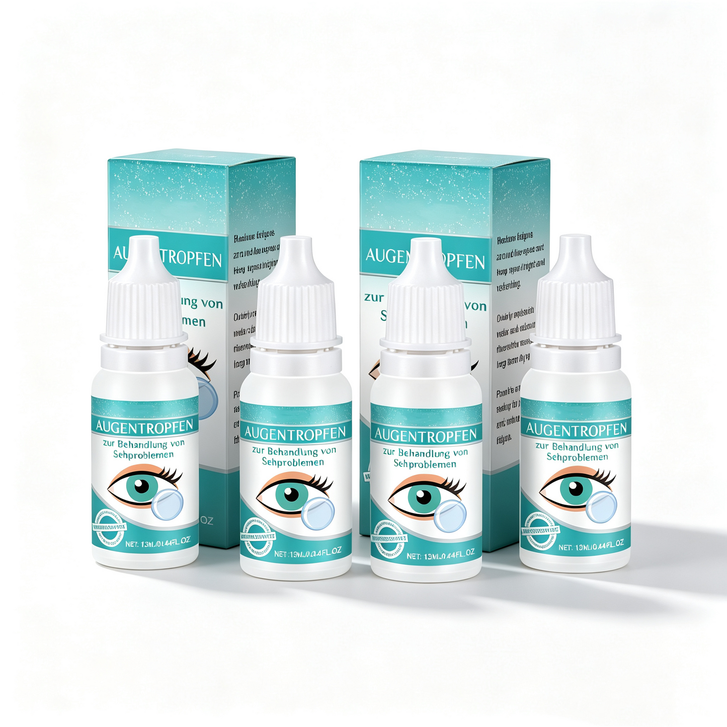 Professional Medical Eye Drops - Hydrating Eye Care Solution for Dry Eyes, Irritation & Eye Fatigue-CU