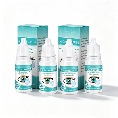 Professional Medical Eye Drops - Hydrating Eye Care Solution for Dry Eyes, Irritation & Eye Fatigue-CU