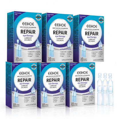 Single Use Repair Eye Drops – Soothe Red Eyes, Fix Blurry Cloudy Vision, Gentle Support for Cataract & Glaucoma-CU