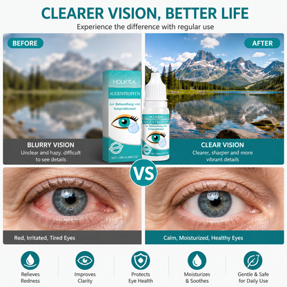 Professional Ophthalmic Care Eye Drops – Advanced Hydration for Dry, Irritated & Tired Eyes  -$AC