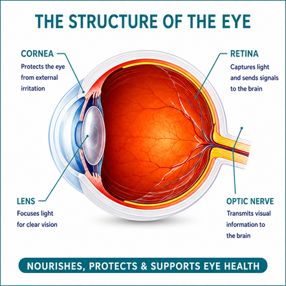 Professional Ophthalmic Care Eye Drops – Advanced Hydration for Dry, Irritated & Tired Eyes  -$AC
