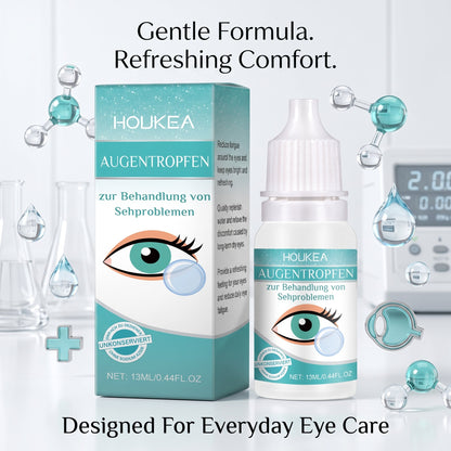 Professional Medical Eye Drops - Hydrating Eye Care Solution for Dry Eyes, Irritation & Eye Fatigue-CU