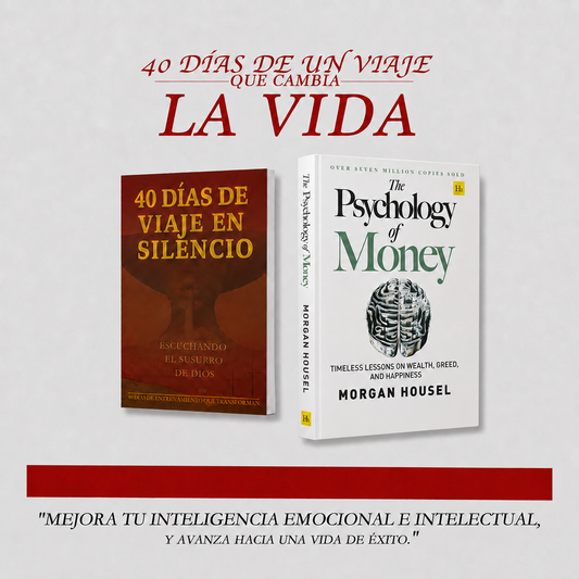 Paquete de crecimiento personal de 40 días: Desarrolla fortaleza emocional, una comunicación más eficaz y una mentalidad financiera más saludable.-V